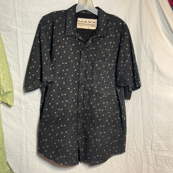 Men’s Shirt Bundle M Tommy Bahama Brandini Silk Maxx Fm Short Sleeve Button Down - Picture 10 of 12